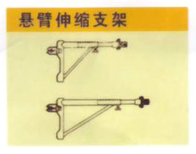 懸臂伸縮支架